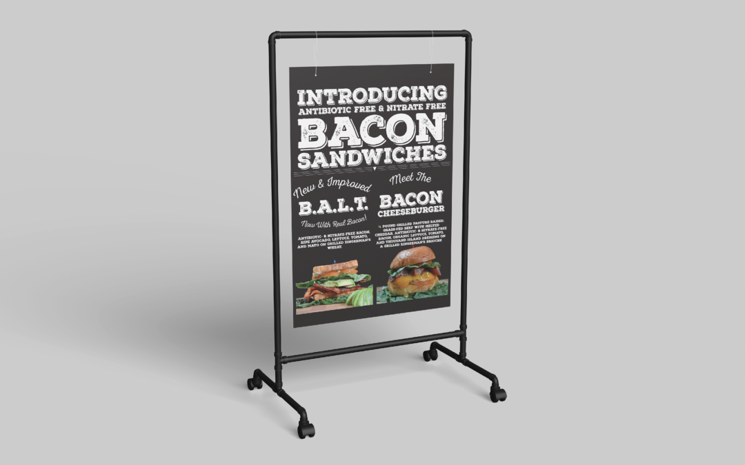 Bacon Sandwich Introduction Poster
