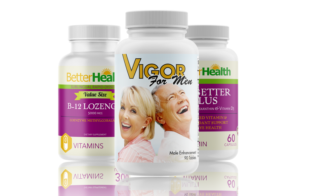 Better Health Supplement Label Design