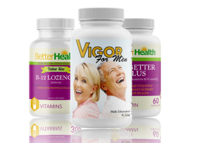 Better Health Supplement Label Design