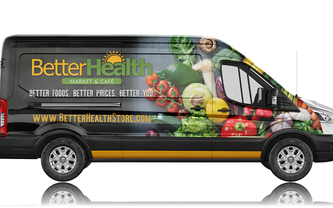 Better Health Refrigerated Van Wrap