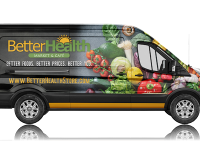 Better Health Refrigerated Van Wrap